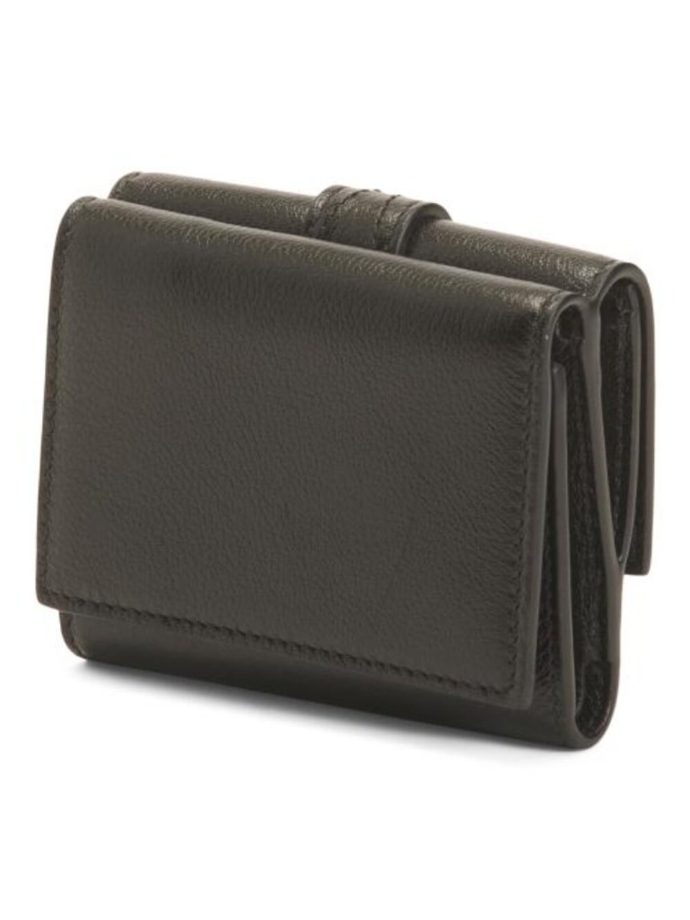 CHLOE Made In Italy Leather Mini Paddington Tri-fold Wallet With Card Slots - Picture 2 of 3